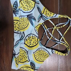 FMFM lemon bra NWOT XL